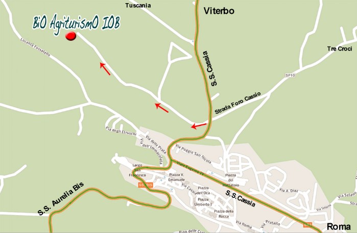 Mappa Agriturismo IOB